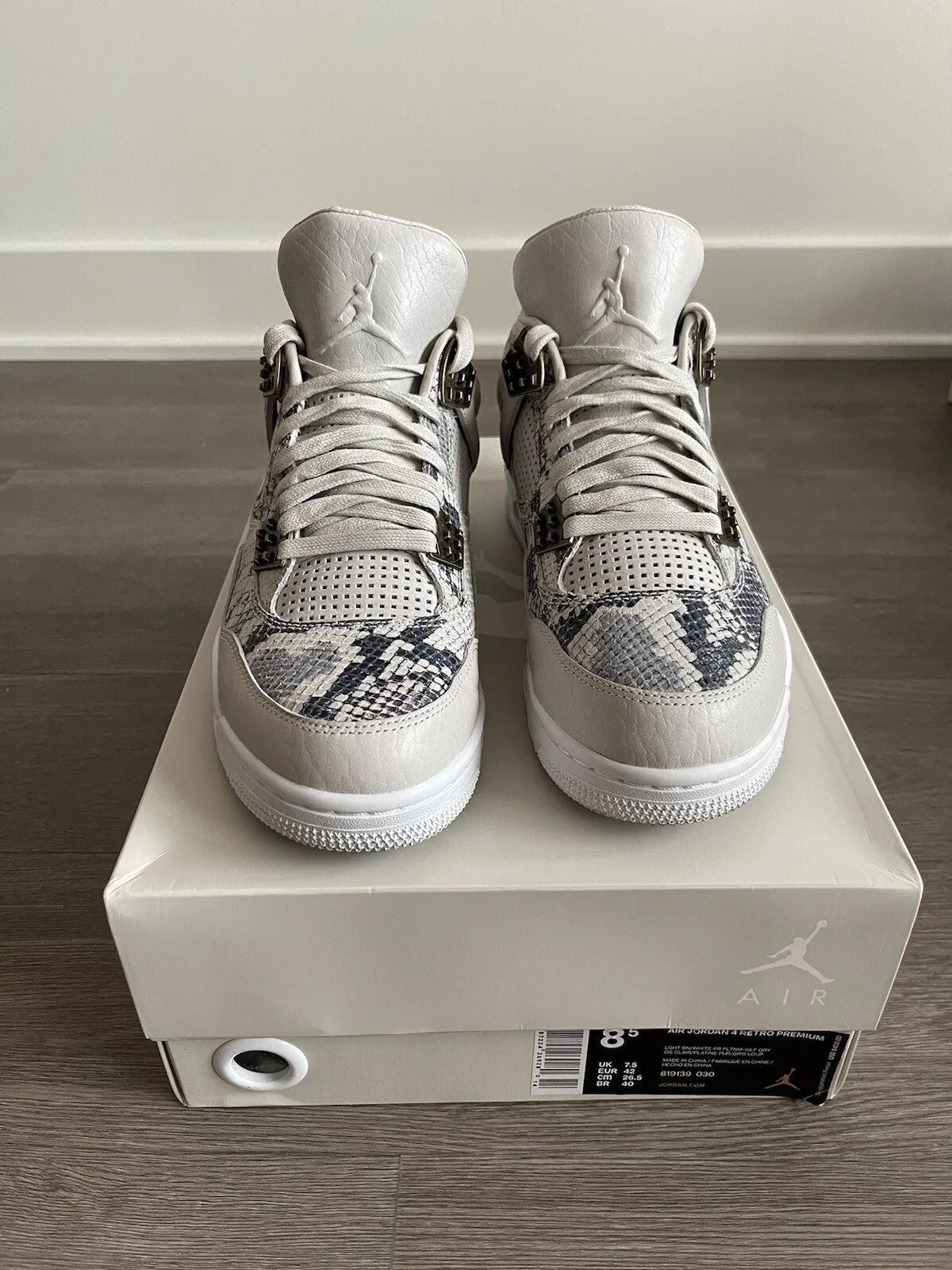 Q4 Batch Air Jordan 4 Premium “Snakeskin” review Stella 01