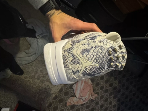 Q4 Batch Air Jordan 4 Premium “Snakeskin” review 