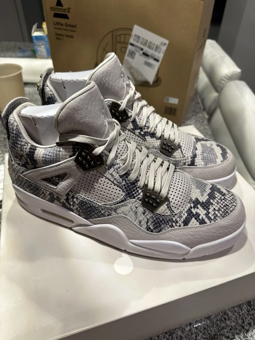 Q4 Batch Air Jordan 4 Premium “Snakeskin” review 