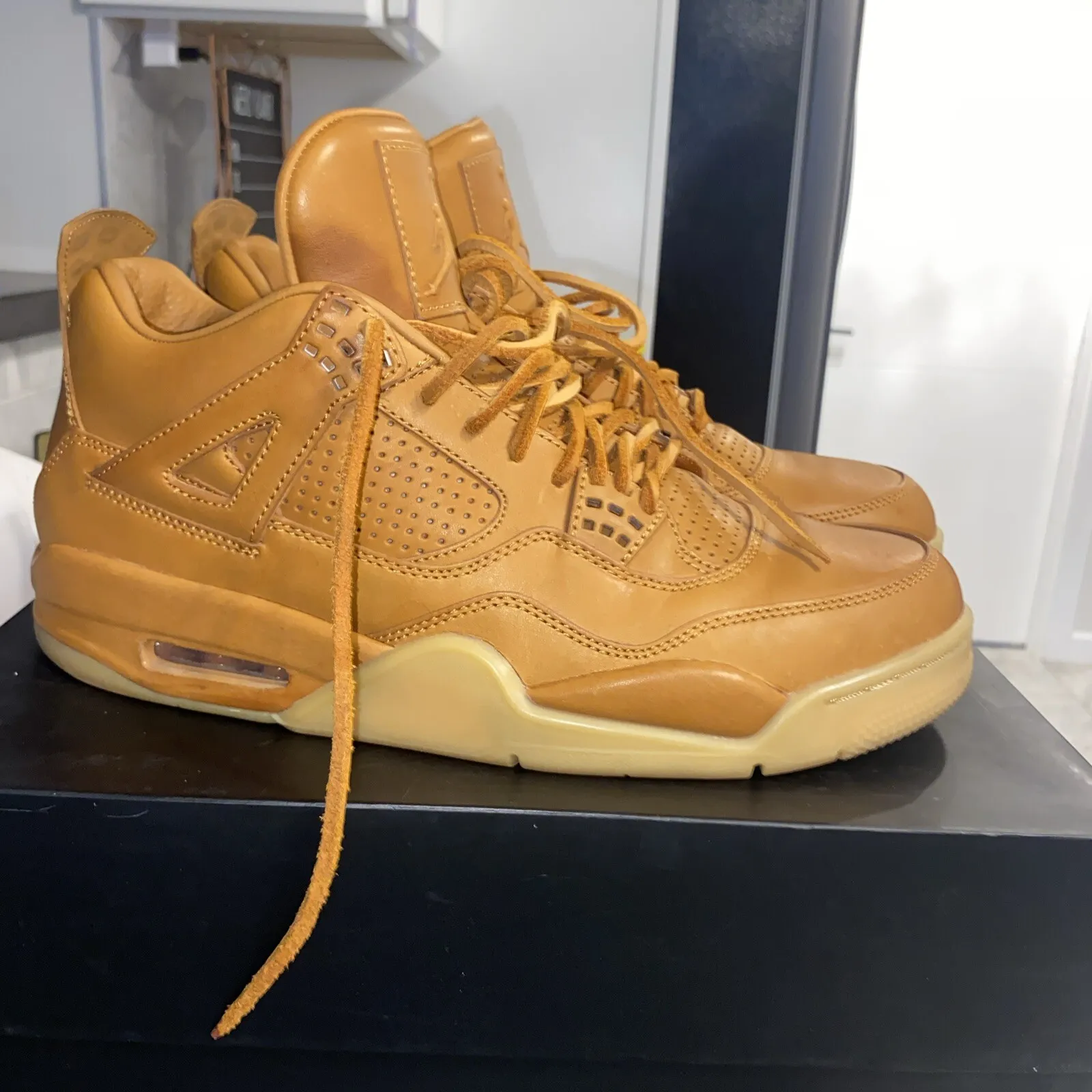 Q4 Batch Air Jordan 4 Premium “Wheat” review JTress77 01