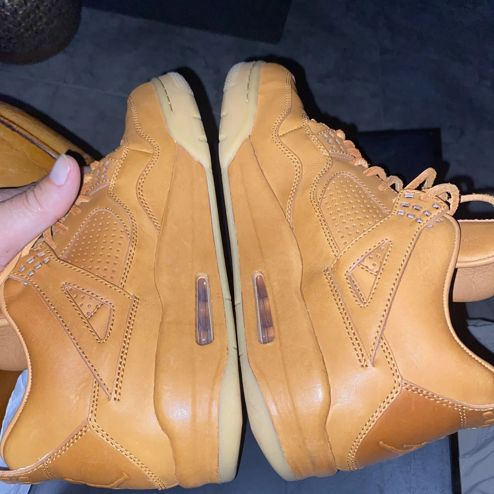 Q4 Batch Air Jordan 4 Premium “Wheat” review JTress77 02