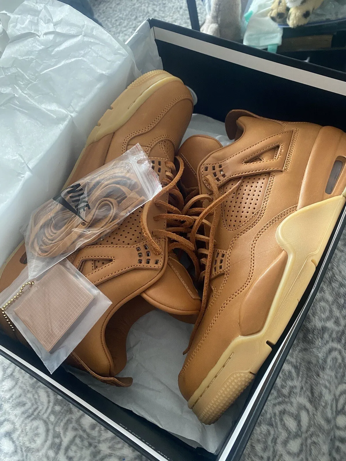 Q4 Batch Air Jordan 4 Premium “Wheat” review Peter