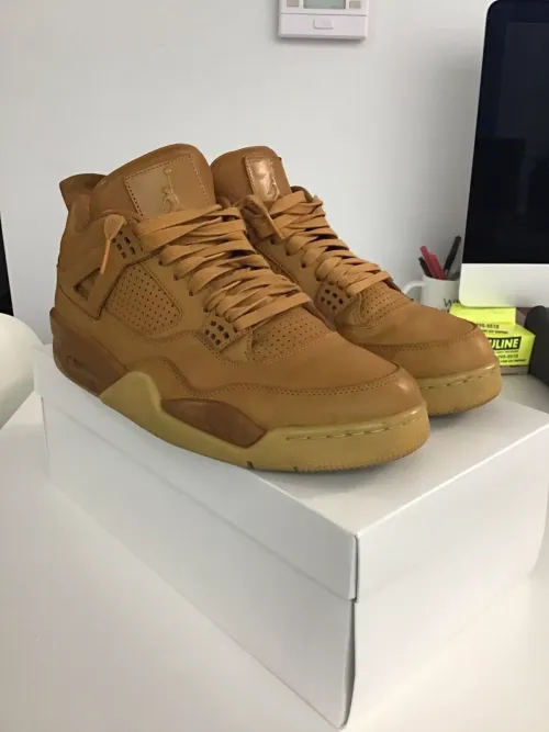 Q4 Batch Air Jordan 4 Premium “Wheat” review 