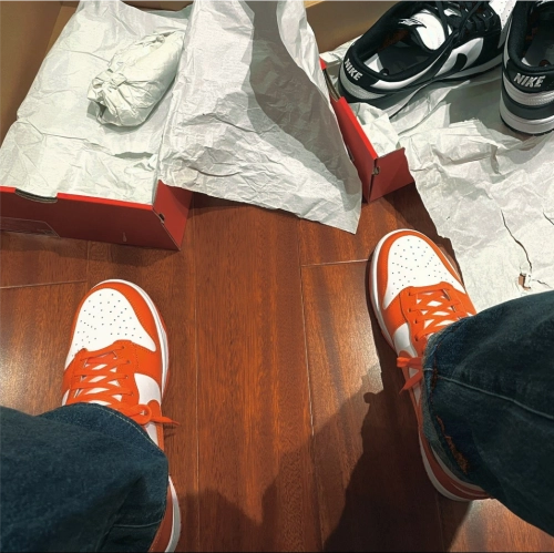  LF  Nike Dunk High Retro Orange Blaze review 