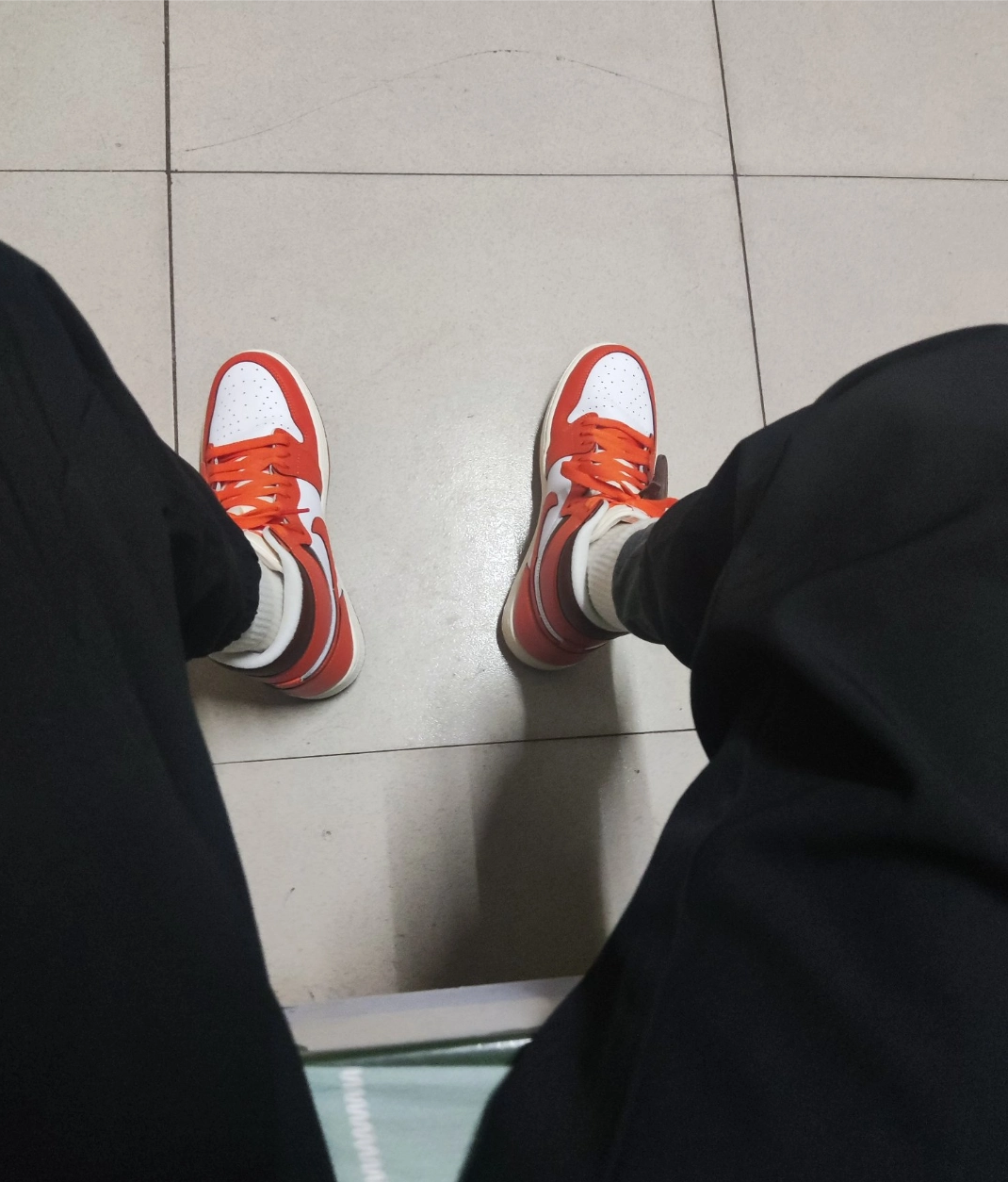  LF  Nike Dunk High Retro Orange Blaze review Oranges