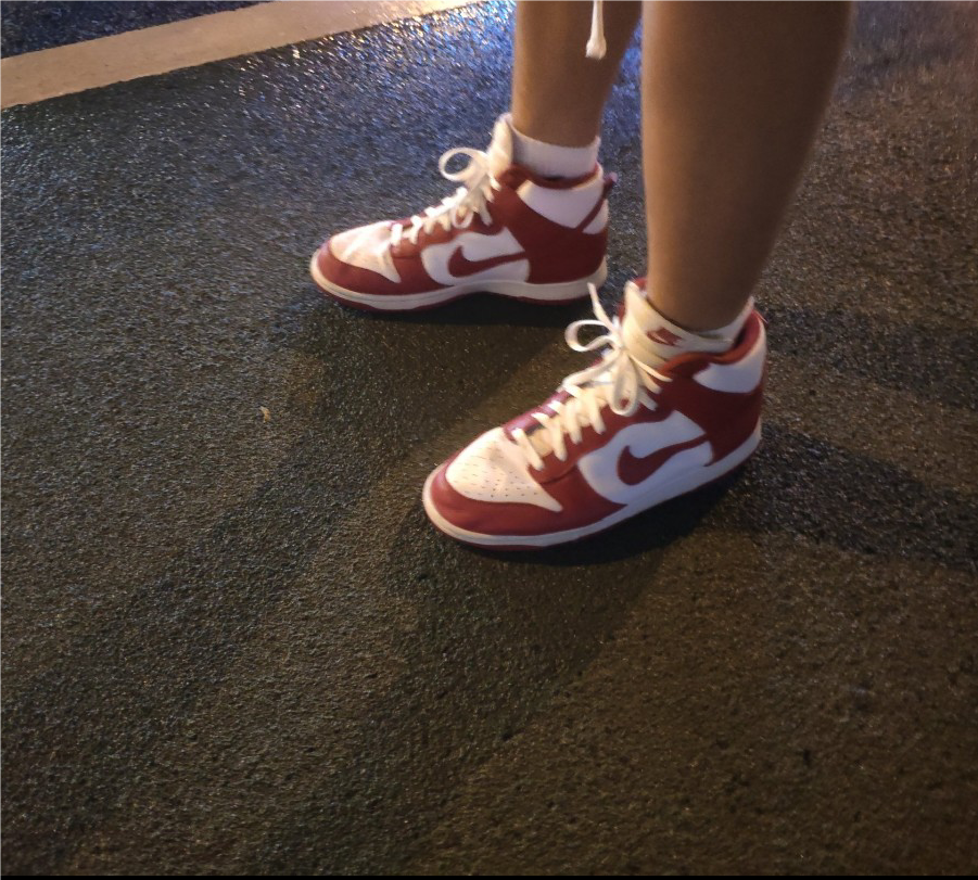  LF  Nike Dunk High Retro Orange Blaze review madelynnjay