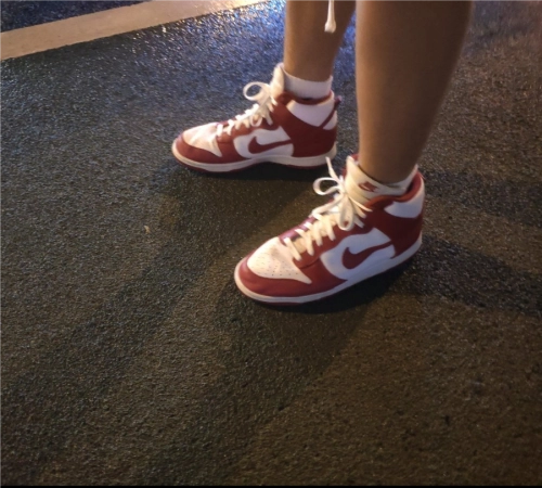  LF  Nike Dunk High Retro Orange Blaze review 