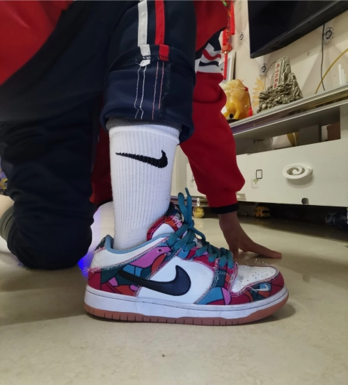  LF Parra x Nike SB Dunk Low Pro QS Abstract Art review 