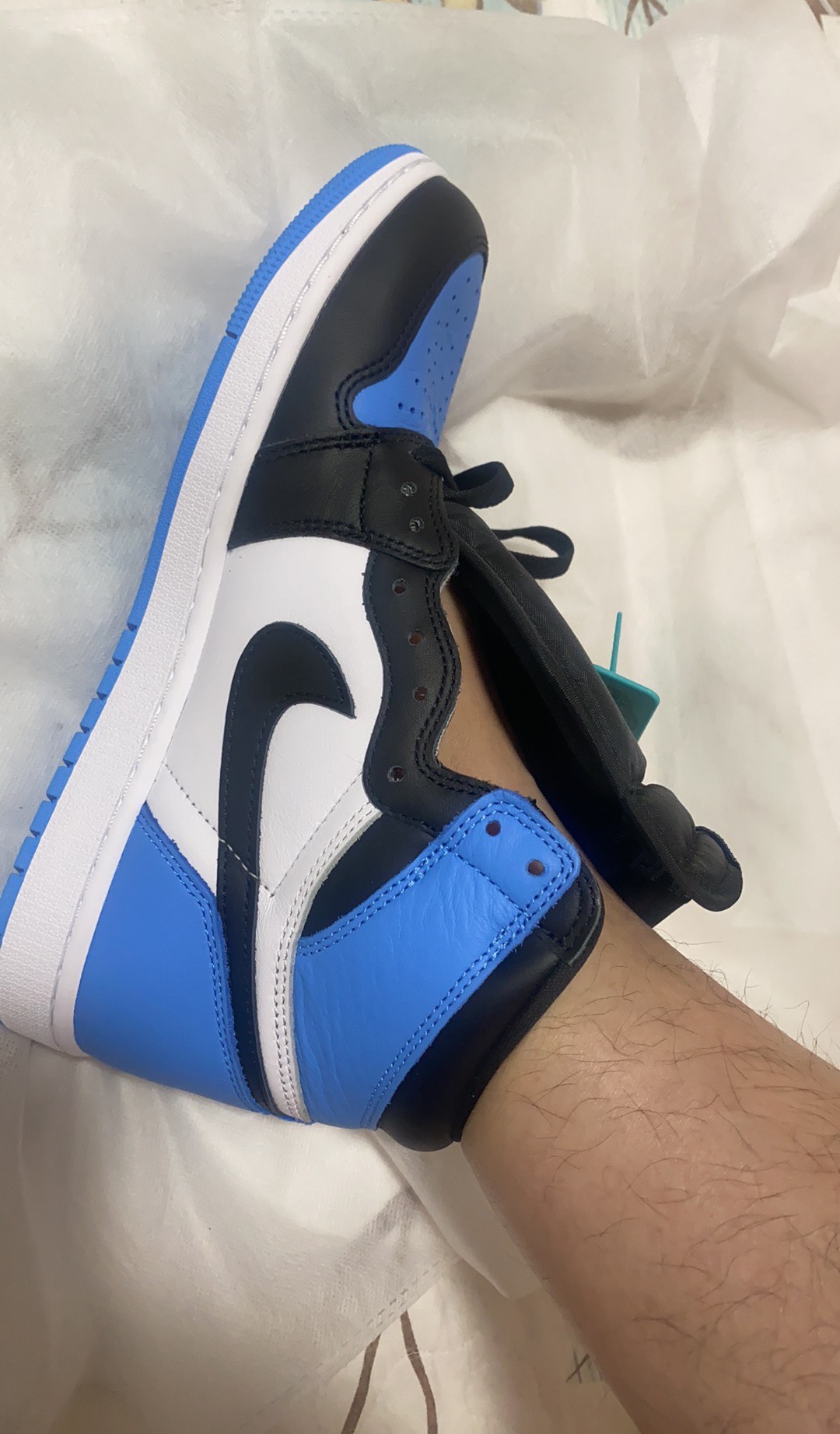 OG Air Jordan 1 High OG UNC Toe review Kyle