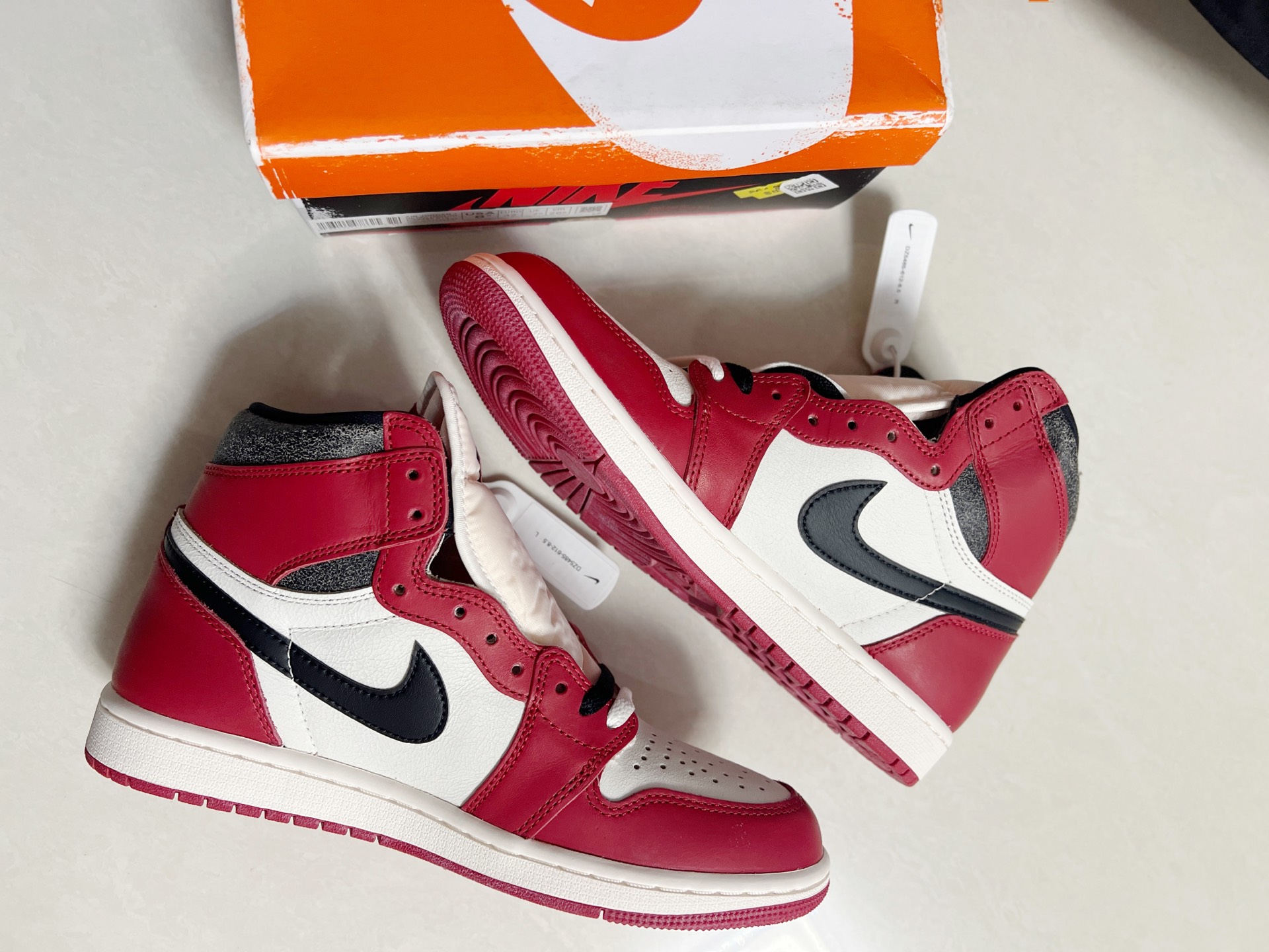 OG Air Jordan 1 High Chicago Reimagined review Lana 03