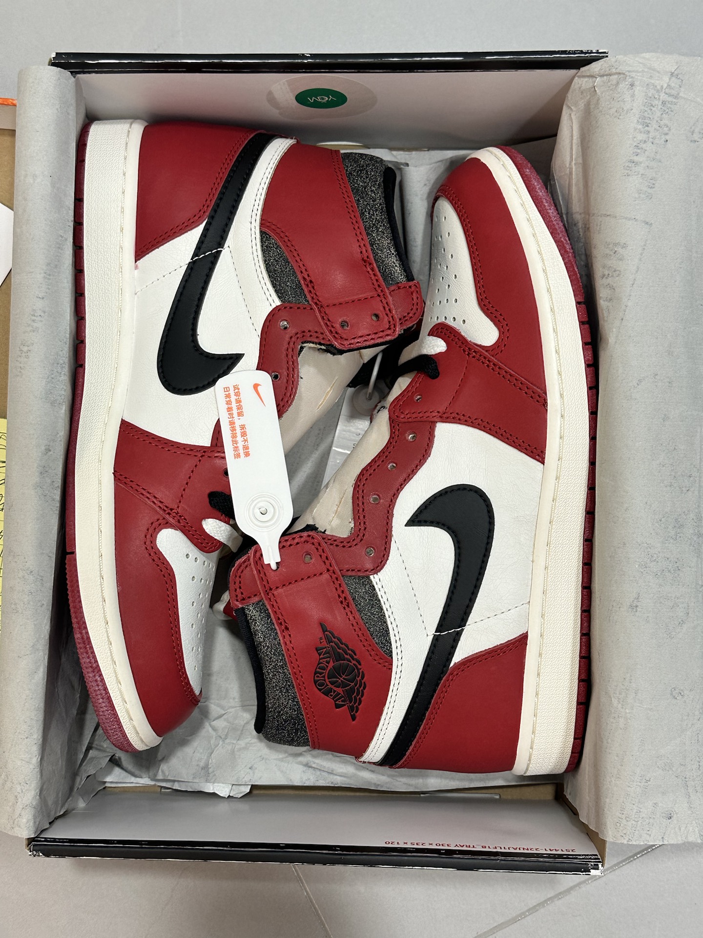 OG Air Jordan 1 High Chicago Reimagined review Nina