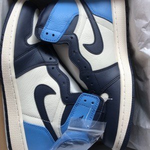 OG Air Jordan 1 Retro High OG Obsidian University Blue review Olga