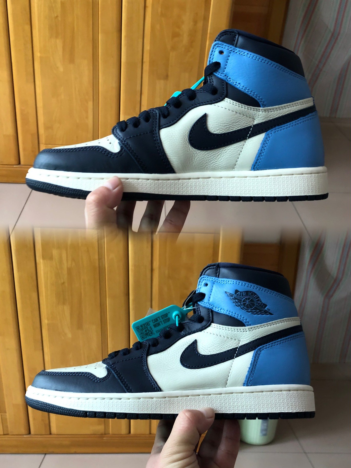 OG Air Jordan 1 Retro High OG Obsidian University Blue review Sam 01