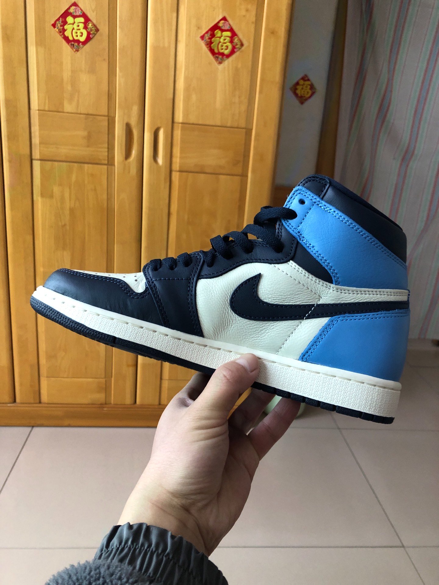 OG Air Jordan 1 Retro High OG Obsidian University Blue review Sam 02