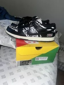 LF Quartersnacks x Nike SB Dunk Low Zebra review cendy