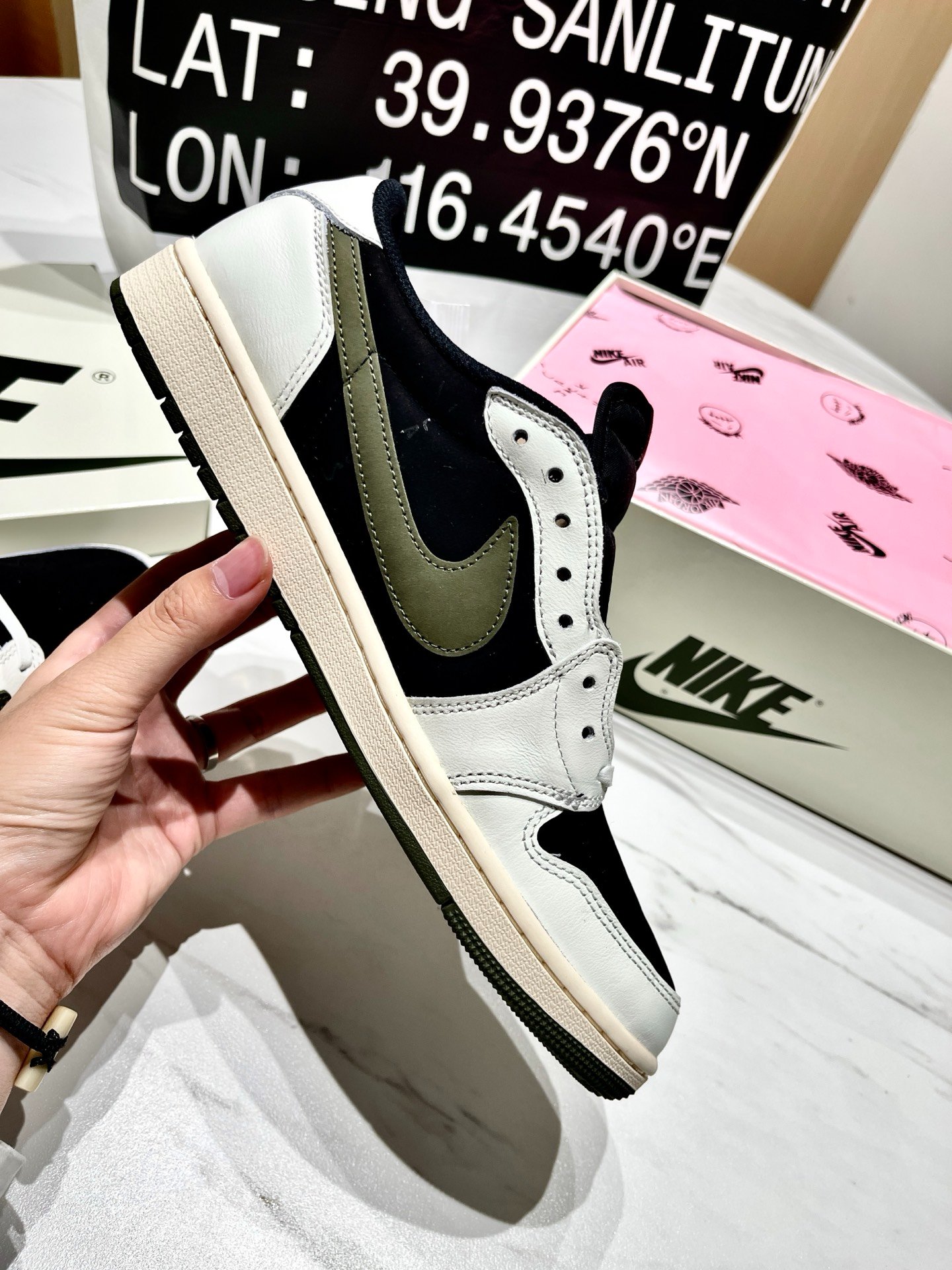 OG Air Jordan 1 Low OG WMNS Black Green Olive review Rita