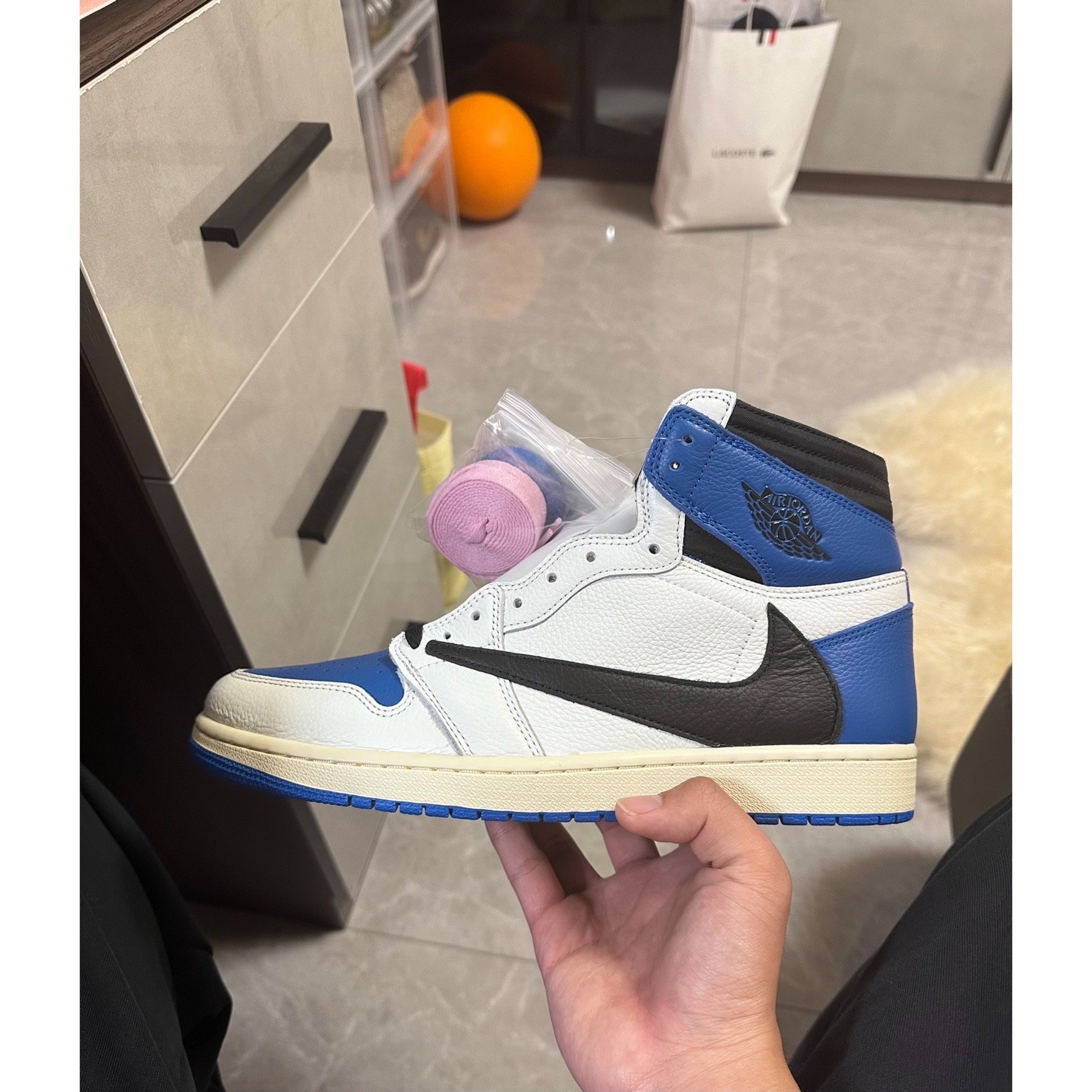 OG Fragment x Travis Scott x Air Jordan 1 High OG Military review Quinn