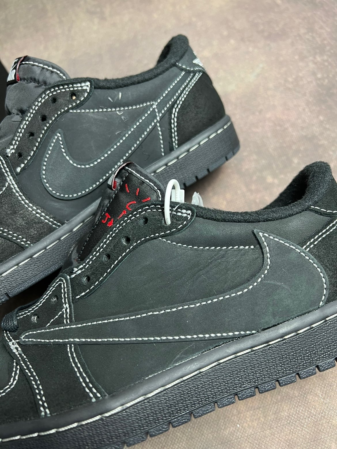 OG Travis Scott x Air Jordan 1 Low OG SP Black Phantom review Uri 02