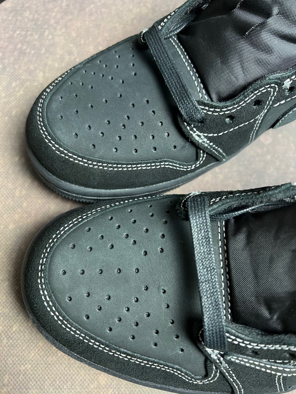 OG Travis Scott x Air Jordan 1 Low OG SP Black Phantom review Yuri 02