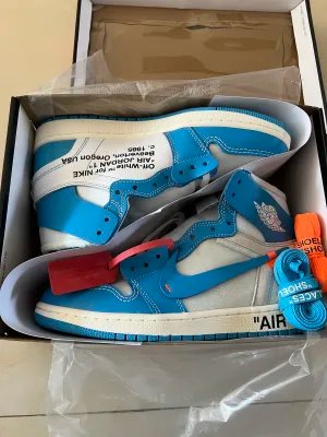 OG Off White x Air Jordan 1 UNC review Olga