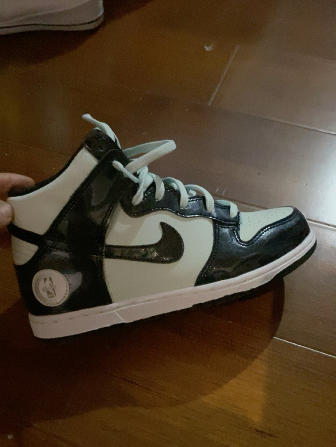 LF Nike Dunk High PRM SB Mint Gold Star review sara