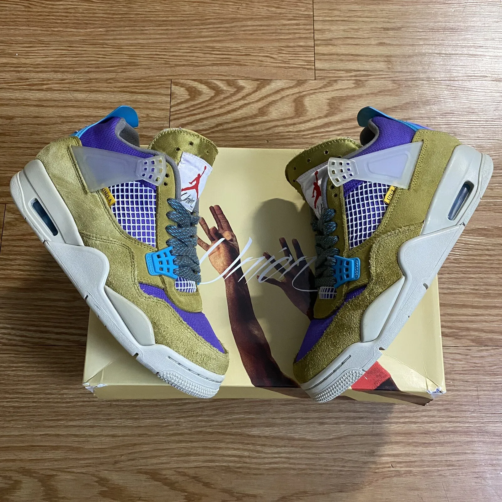 Q4 Batch Union LA x Air Jordan 4 Retro SP Desert Moss review Kelly