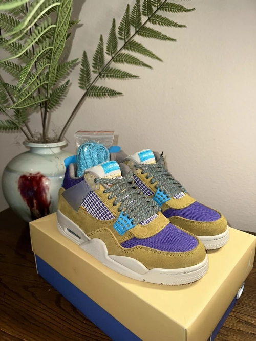 Q4 Batch Union LA x Air Jordan 4 Retro SP Desert Moss review 