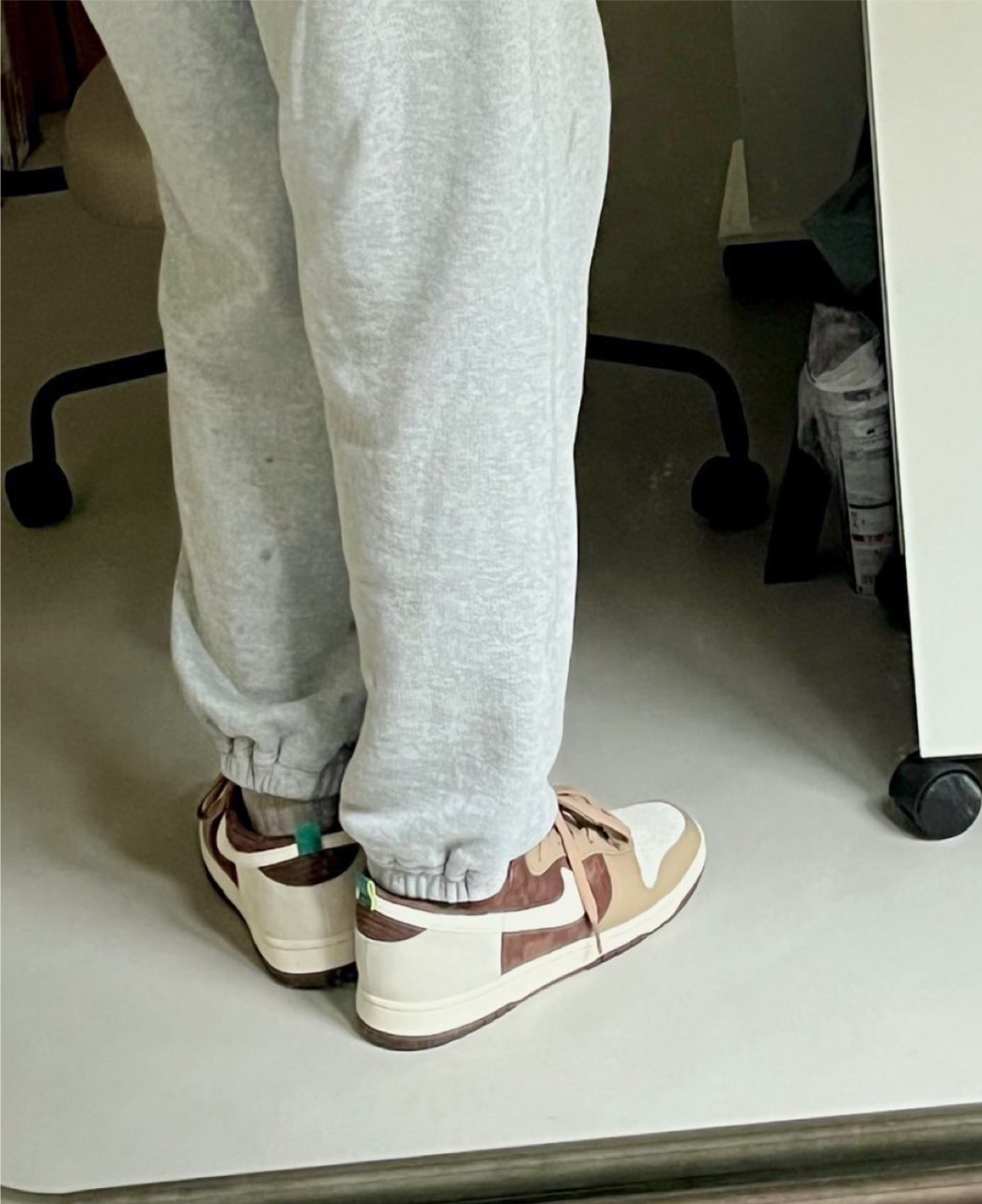 LF Nike Dunk High Light Chocolate review KelSweet5849