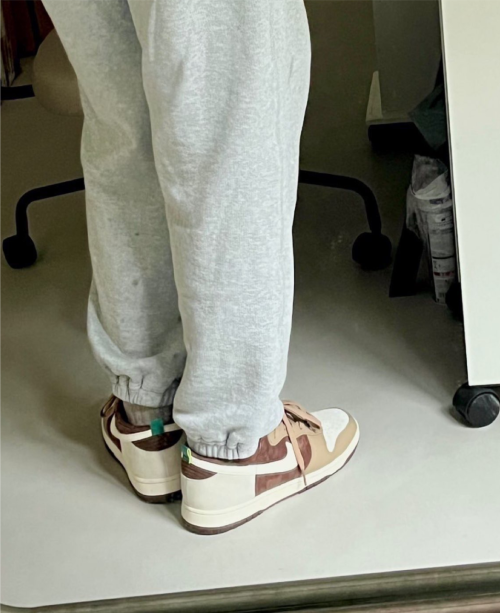 LF Nike Dunk High Light Chocolate review 