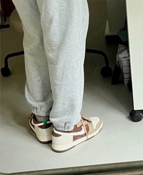 LF Nike Dunk High Light Chocolate review 