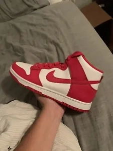 LF Nike Dunk High University Red review 