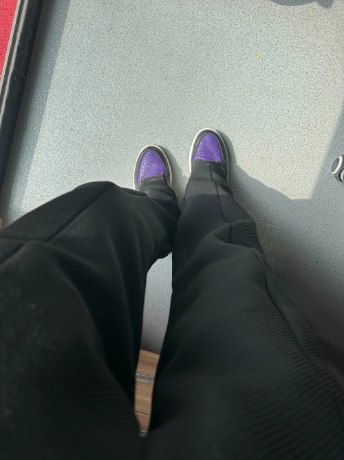  XP Air Jordan 1 OG Hi Retro'Court Purple review 