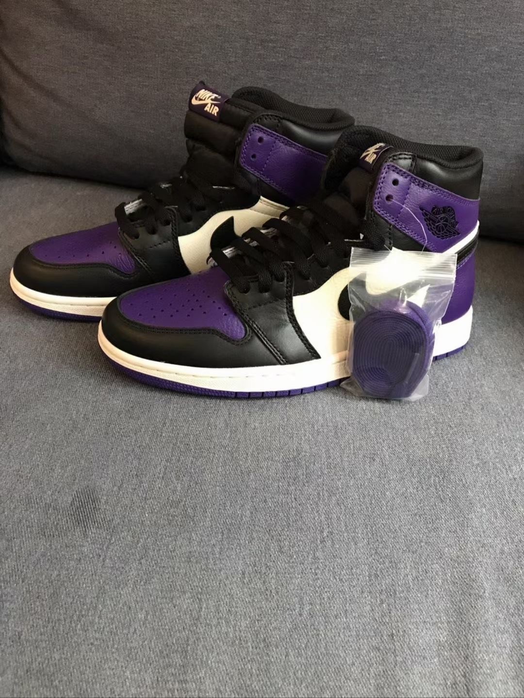  XP Air Jordan 1 OG Hi Retro'Court Purple review Ella 02