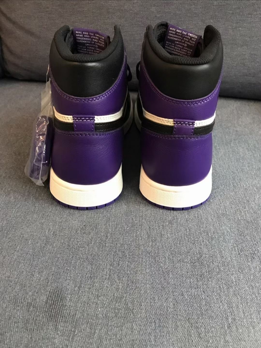  XP Air Jordan 1 OG Hi Retro'Court Purple review Ella 03