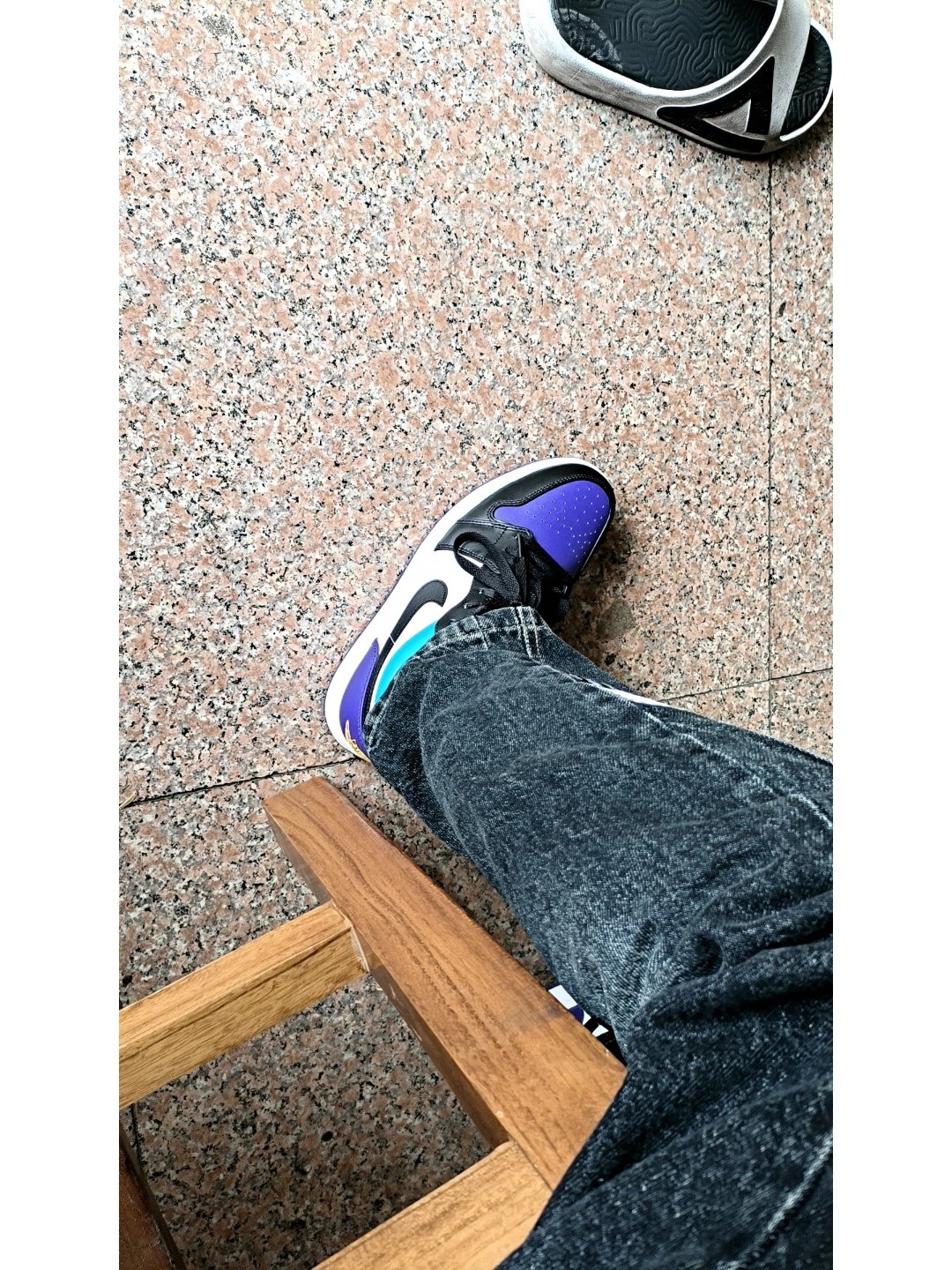  XP Air Jordan 1 OG Hi Retro'Court Purple review Holly 02