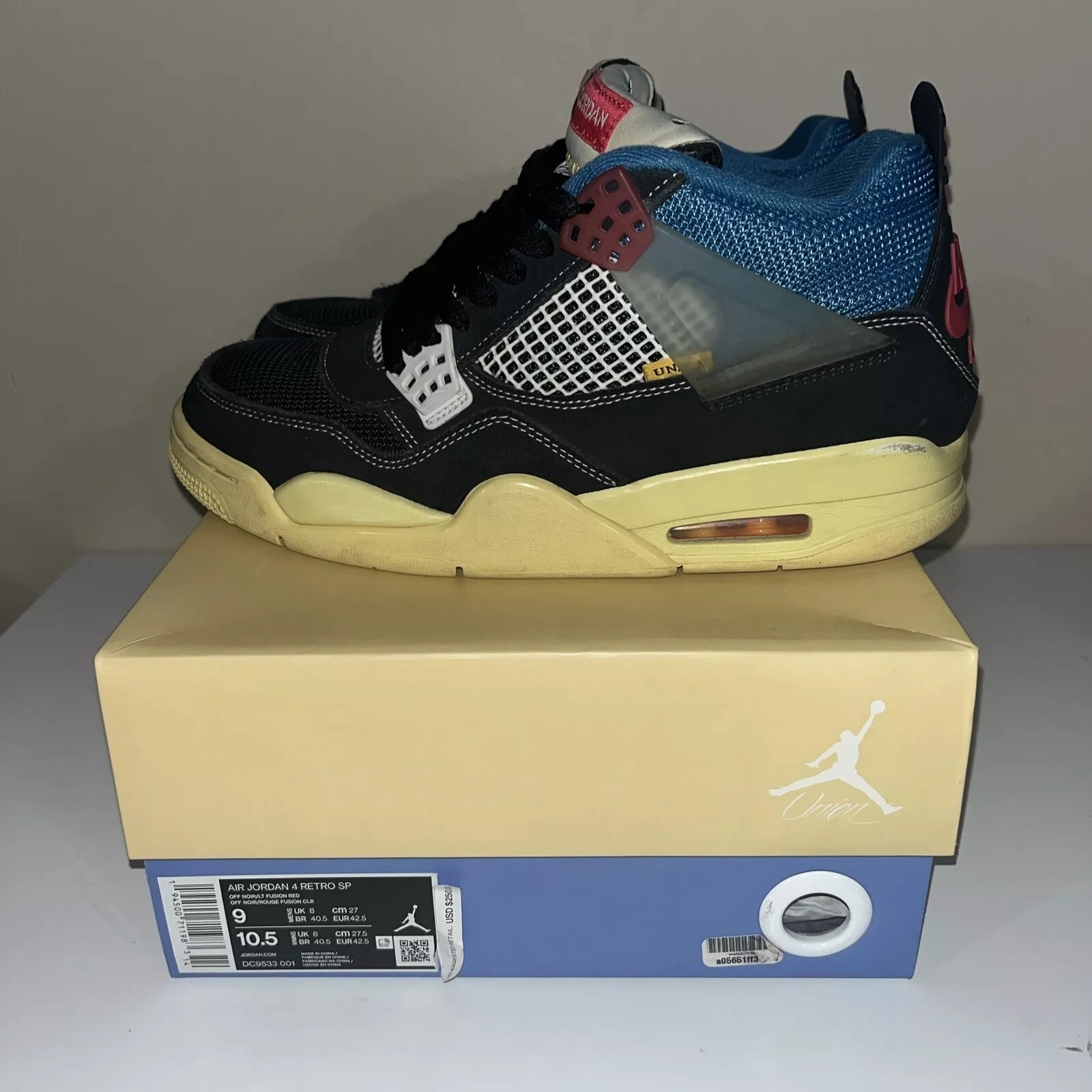 Q4 Batch Union LA x Air Jordan 4 Retro SP Off Noir Black review Jon Williams Jr 02
