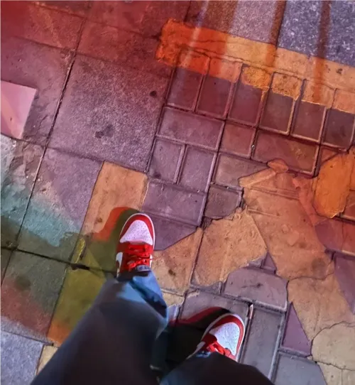 LF Nike Dunk High University Red review 
