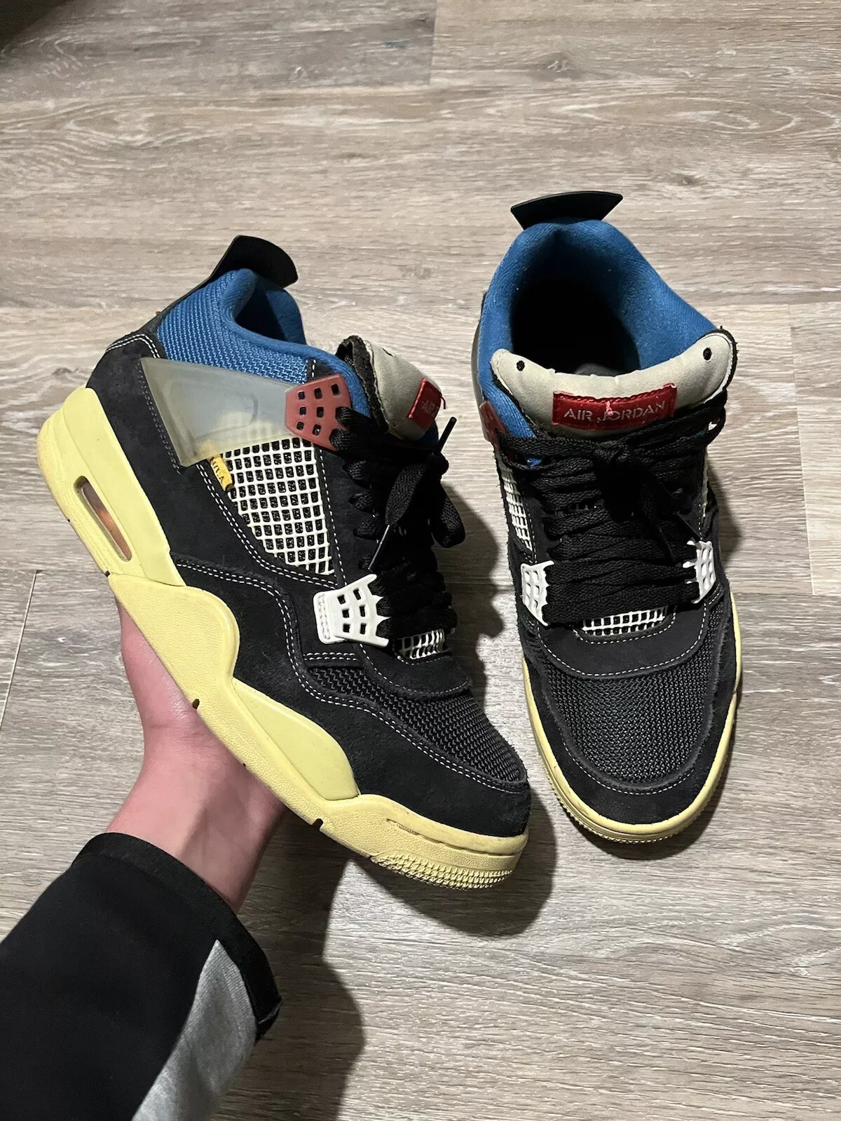 Q4 Batch Union LA x Air Jordan 4 Retro SP Off Noir Black review kleiry lugo