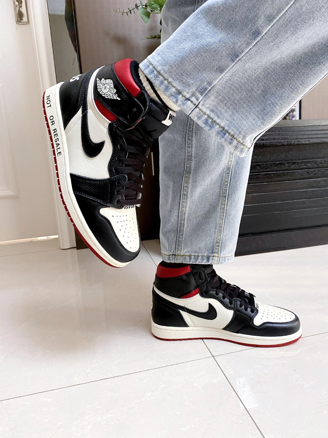 OG Air Jordan 1 NRG OG High “NOT FOR RESALE”Varsity Red review Xavier 01