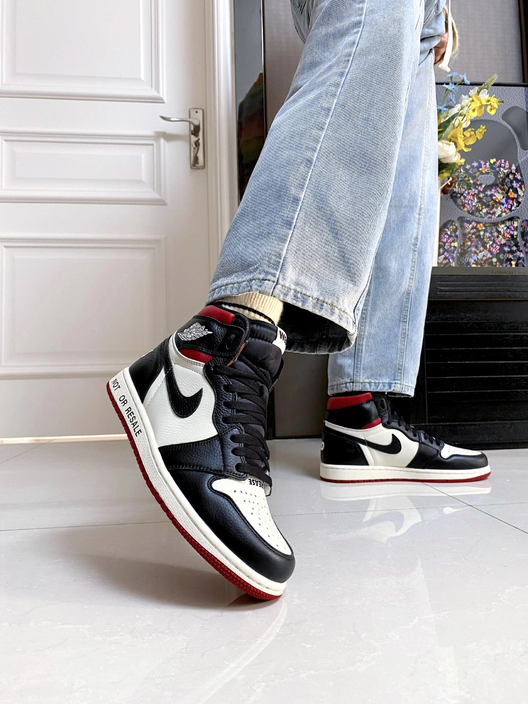 OG Air Jordan 1 NRG OG High “NOT FOR RESALE”Varsity Red review Xavier 02