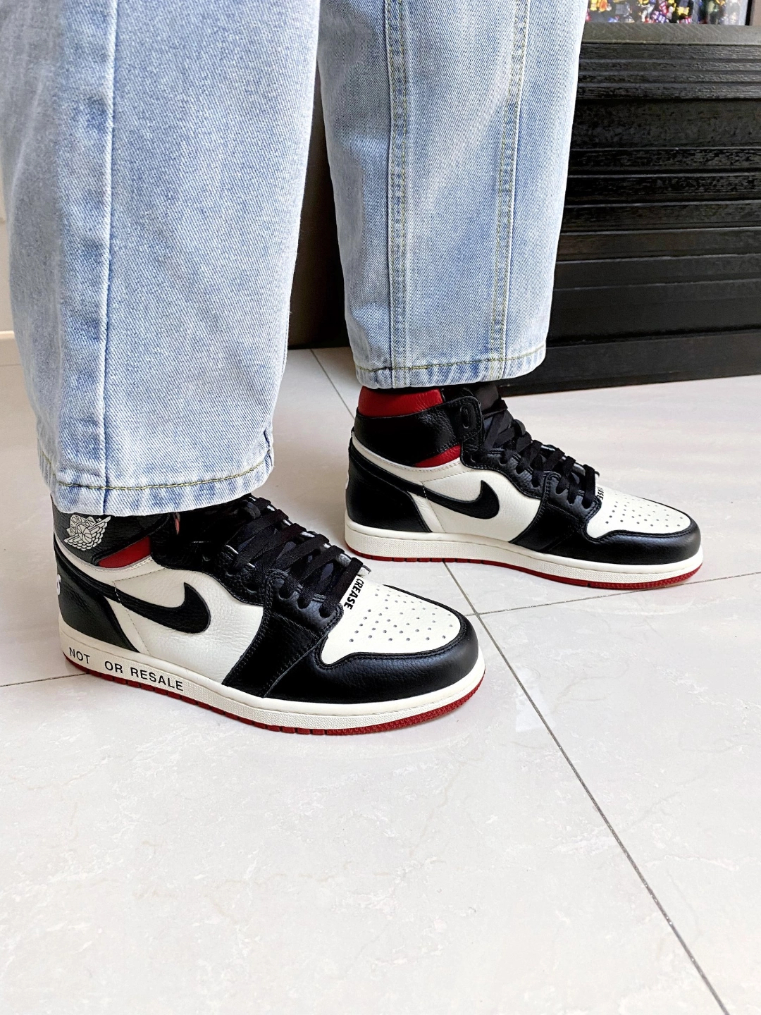 OG Air Jordan 1 NRG OG High “NOT FOR RESALE”Varsity Red review Xavier 03