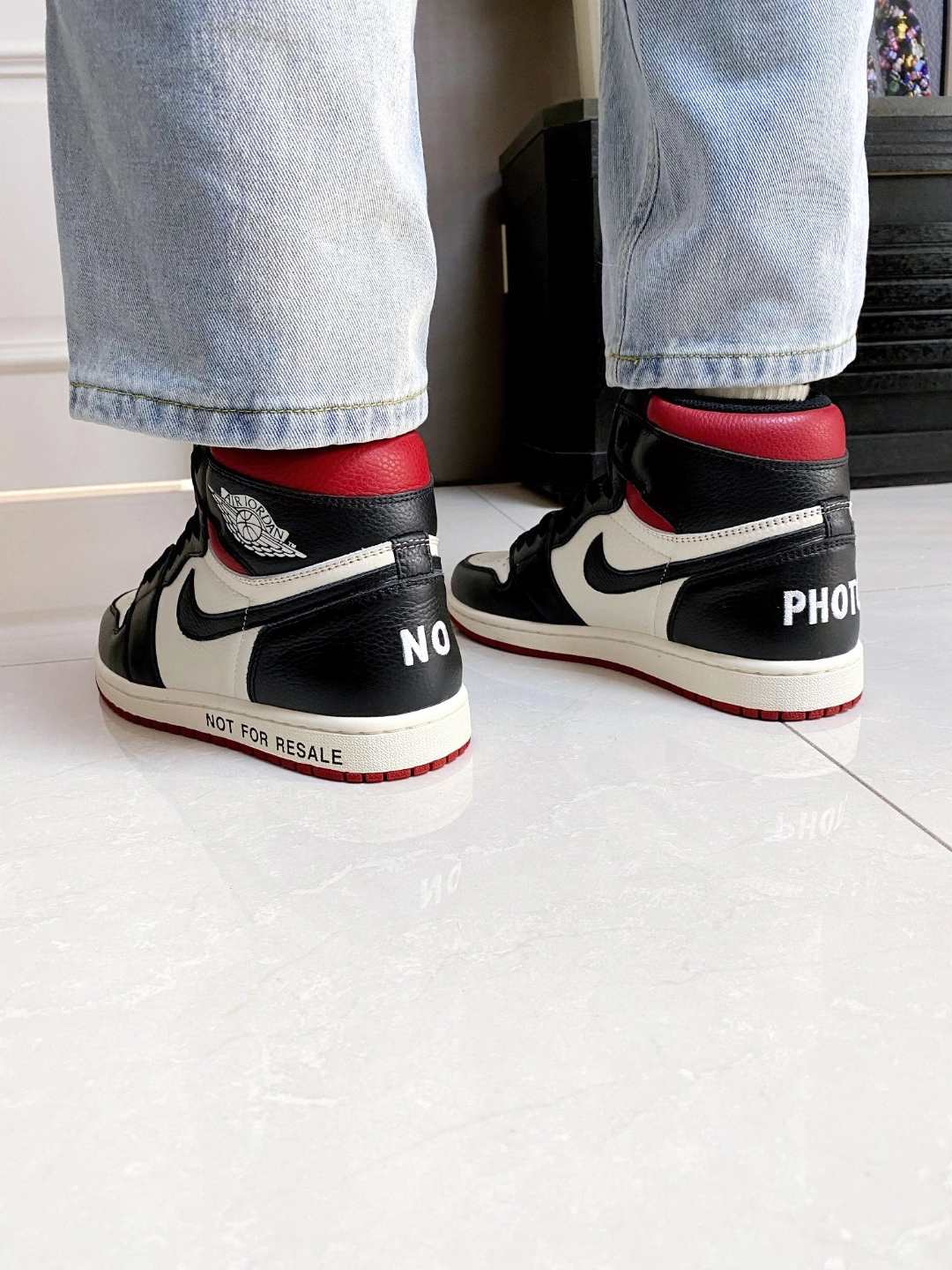 OG Air Jordan 1 NRG OG High “NOT FOR RESALE”Varsity Red review Xavier 04