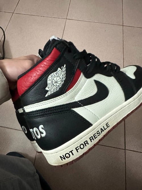 OG Air Jordan 1 NRG OG High “NOT FOR RESALE”Varsity Red review 