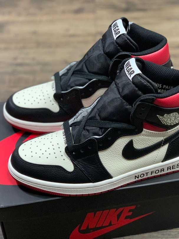OG Air Jordan 1 NRG OG High “NOT FOR RESALE”Varsity Red review Ben 02