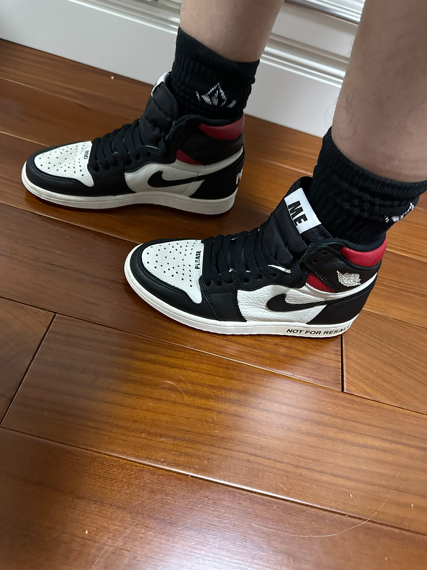 OG Air Jordan 1 NRG OG High “NOT FOR RESALE”Varsity Red review Kim 01