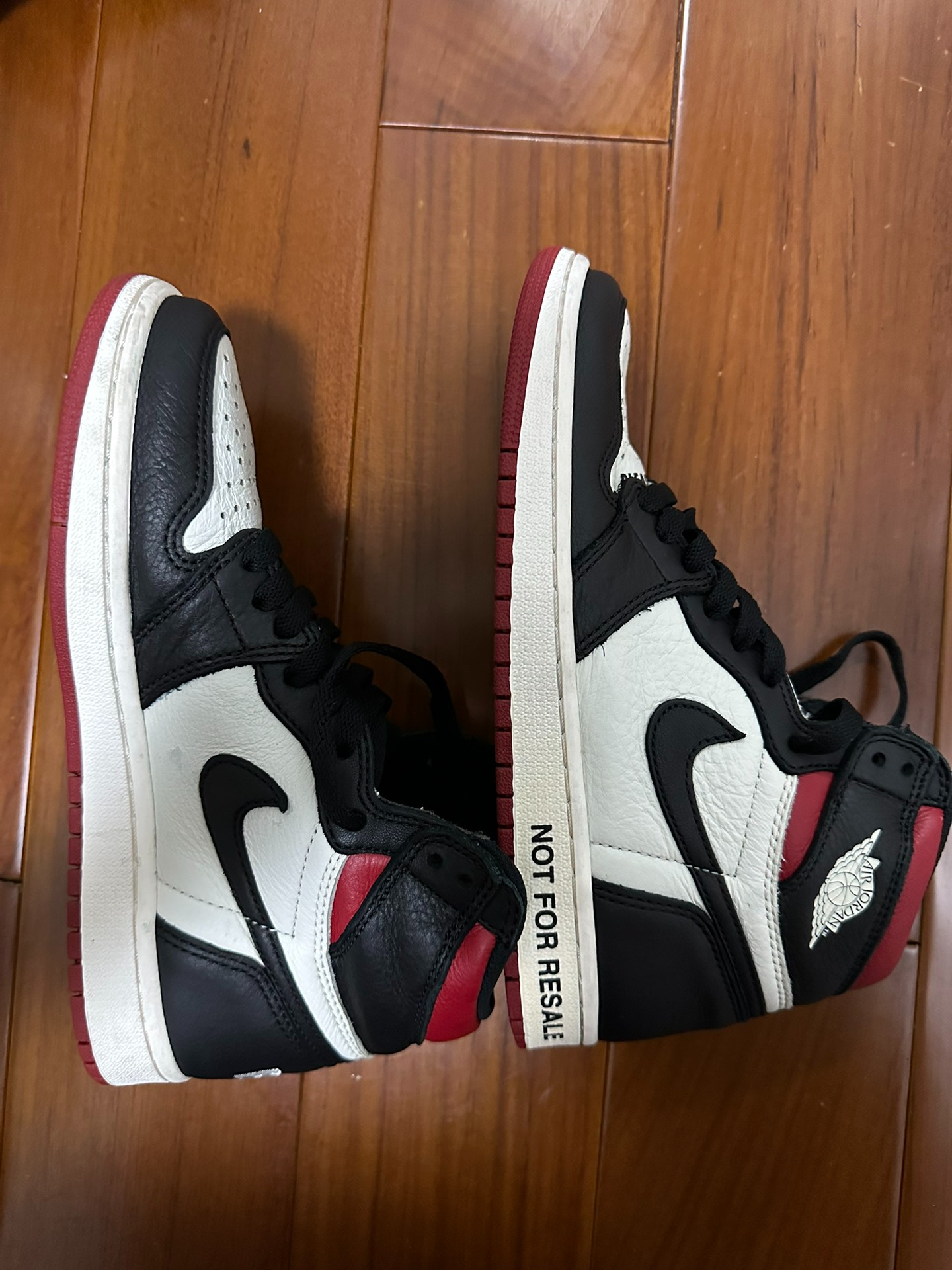 OG Air Jordan 1 NRG OG High “NOT FOR RESALE”Varsity Red review Kim 02