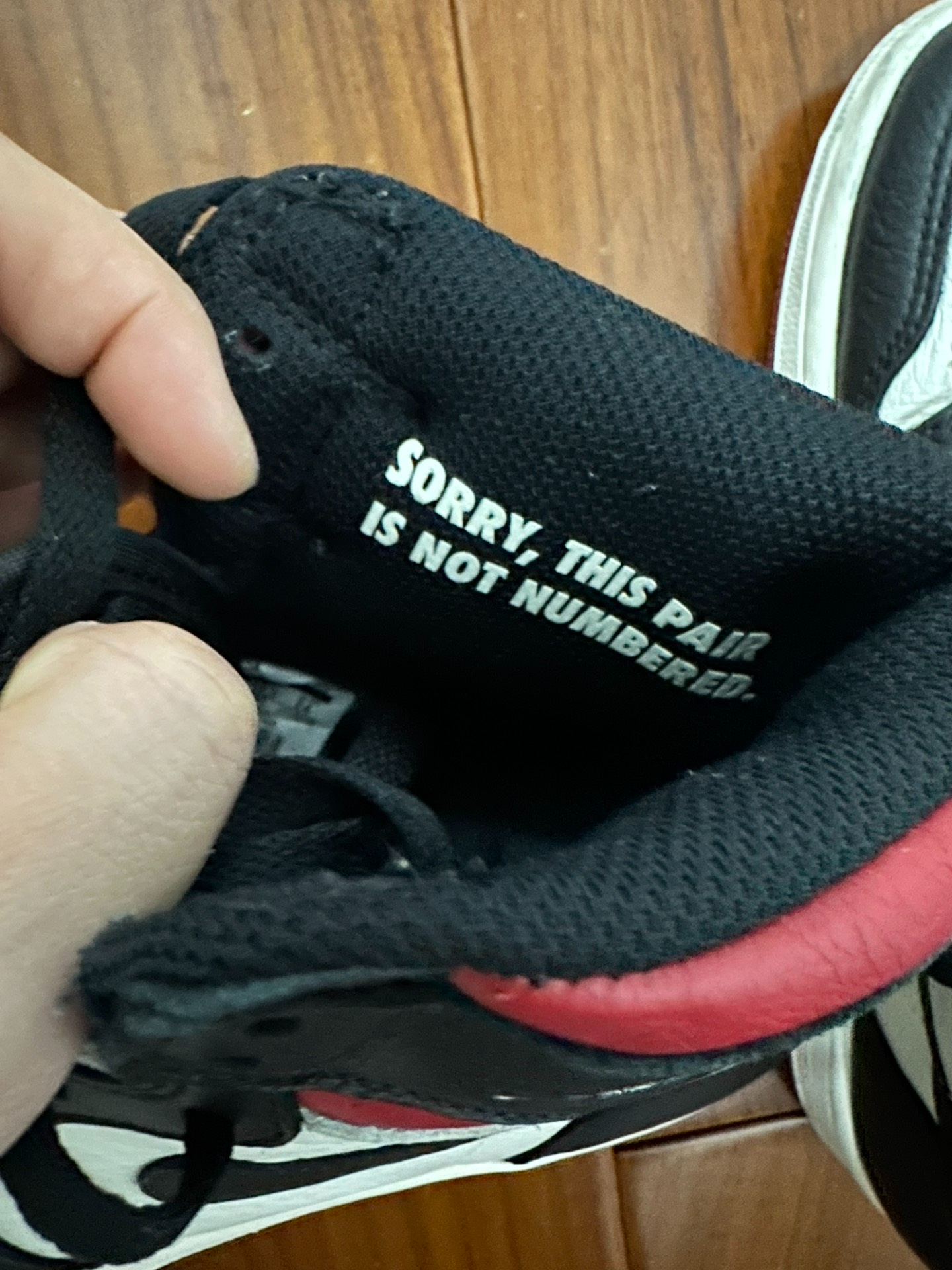 OG Air Jordan 1 NRG OG High “NOT FOR RESALE”Varsity Red review Kim 03