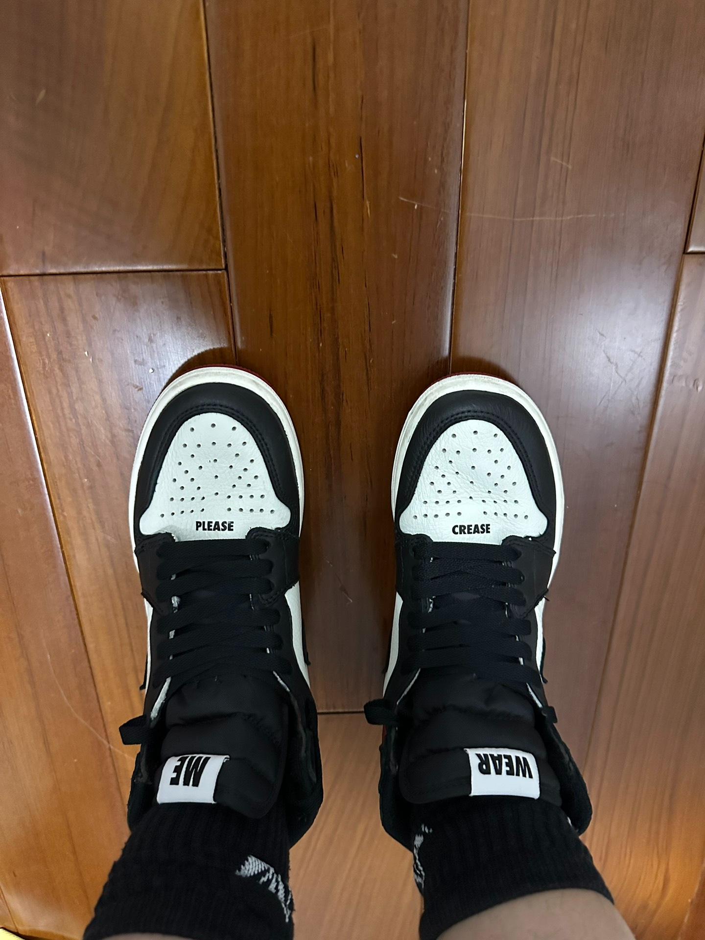 OG Air Jordan 1 NRG OG High “NOT FOR RESALE”Varsity Red review Kim 04