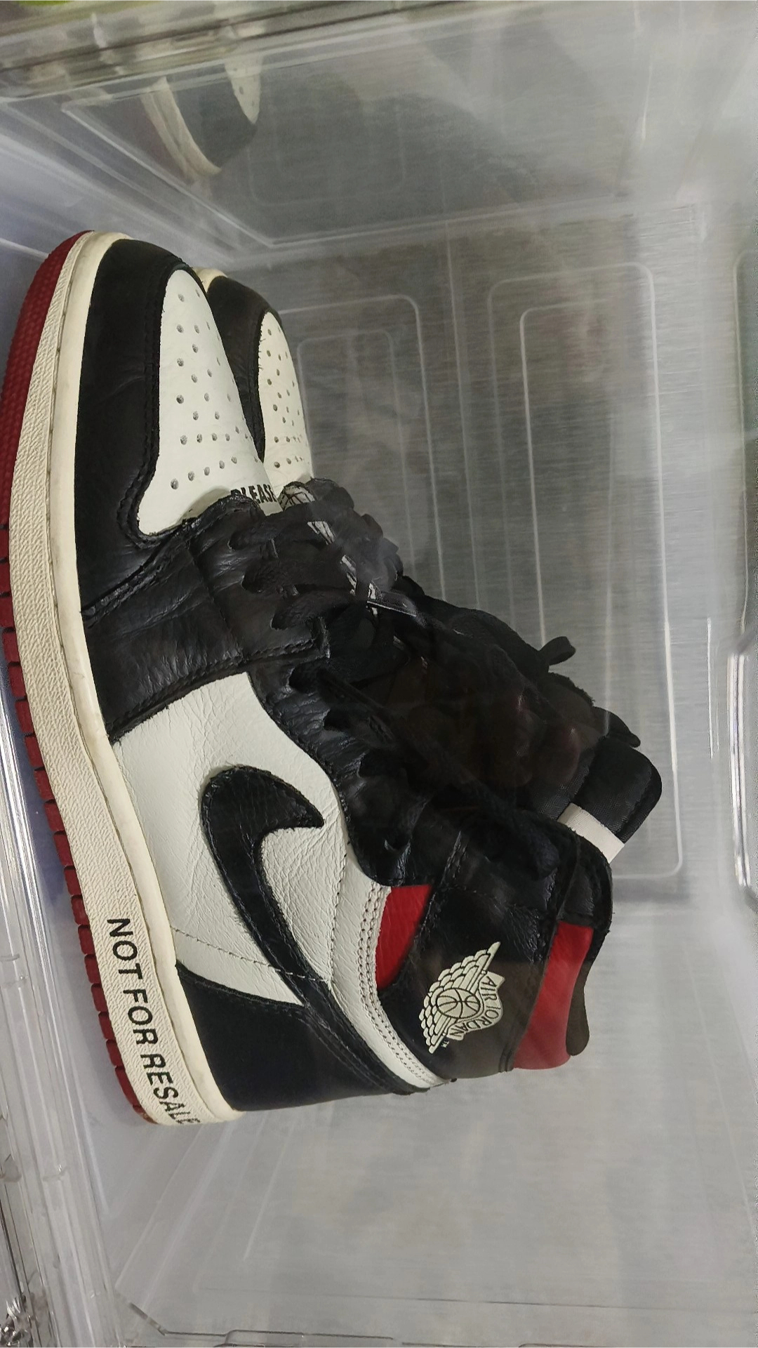 OG Air Jordan 1 NRG OG High “NOT FOR RESALE”Varsity Red review Frank
