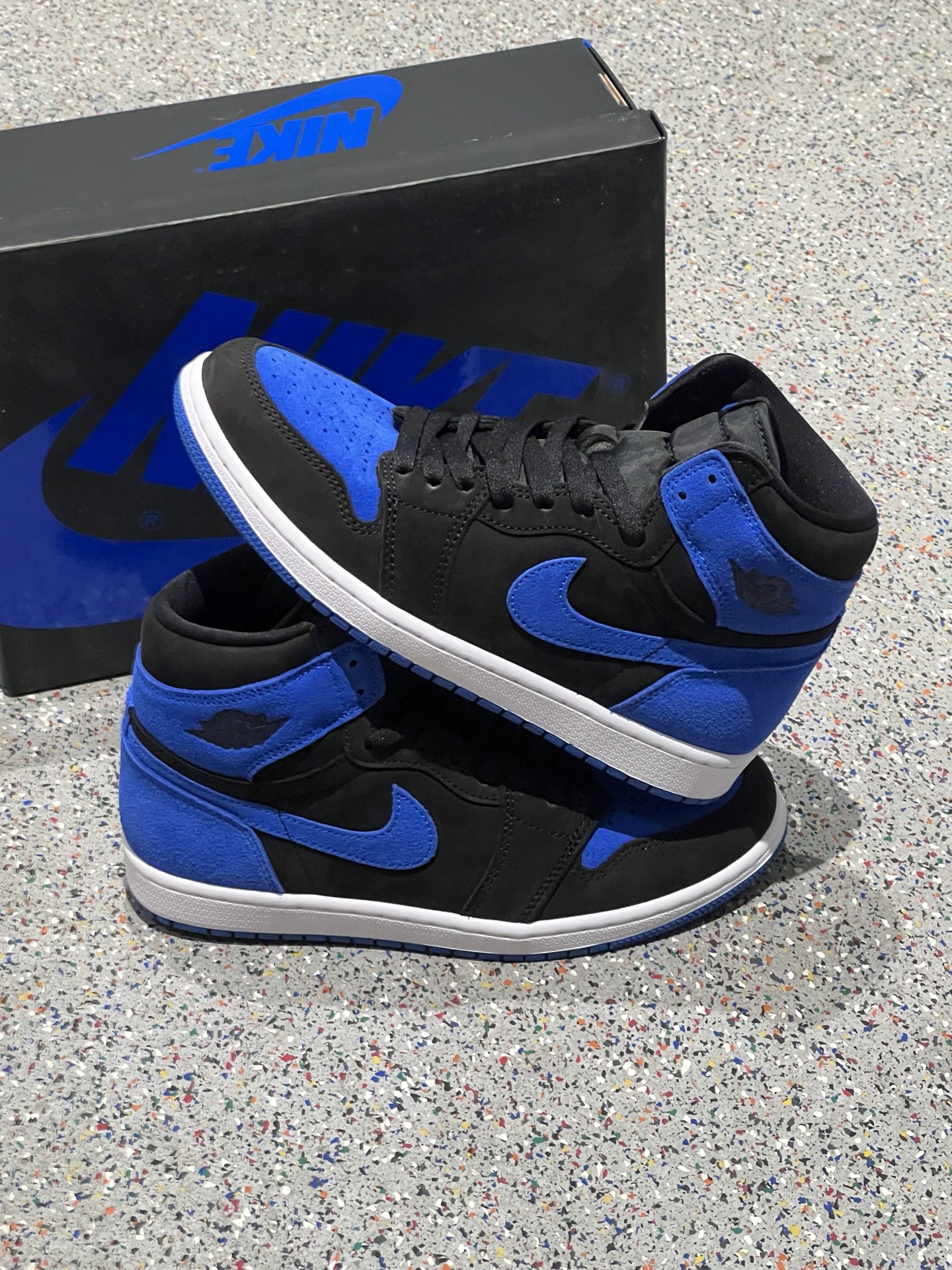 OG Batch Air Jordan 1 High OG “Royal Reimagined” review George 04